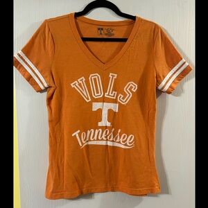 10$ TEE Tennessee Vols Women's Orange V-Neck Top